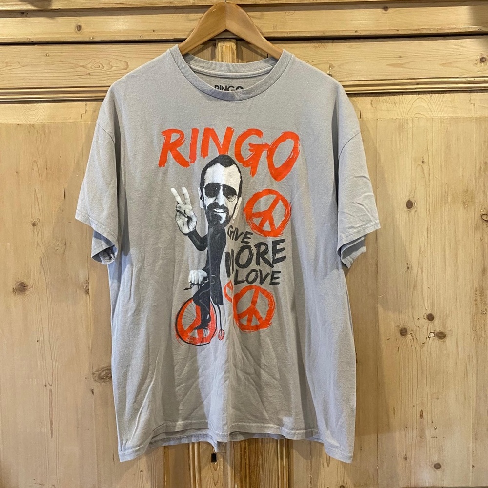 Ringo Starr 2023 Give More Love Tour Band Tee Sz XL